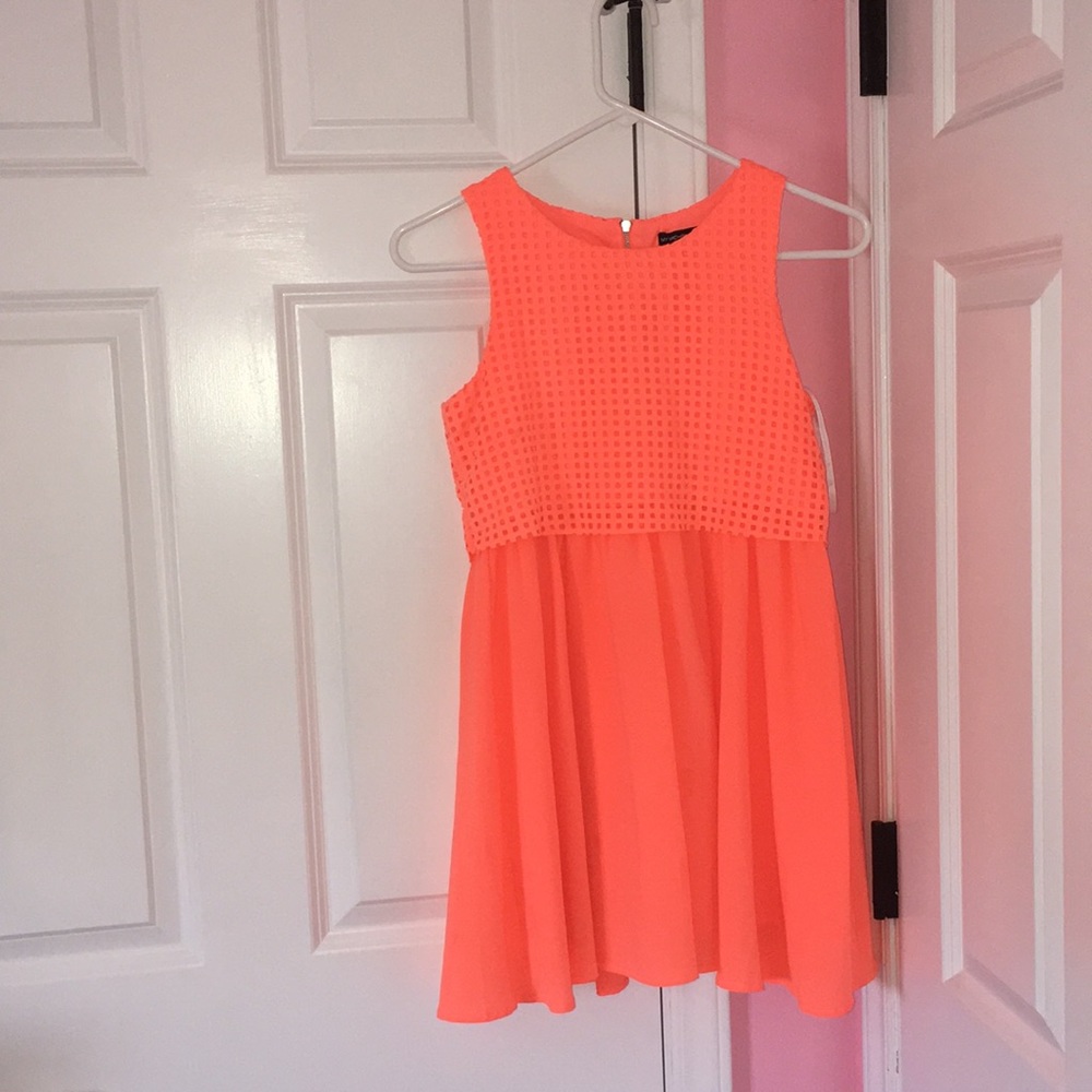 Coral dress